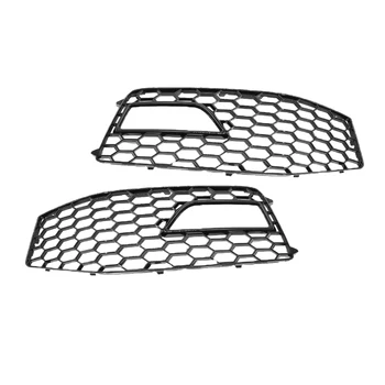 2 Gab. Miglas lukturi Restes Miglas Luktura Rāmis RS4 Stilu S-Line 13-16 Priekšējais Bamperis Gloss Black