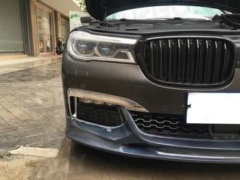 Par 7. Sērija Oglekļa Šķiedras Priekšējo Lūpu Priekšauti Bufera Zoda BMW Usc-11 G12 730i 740i M760 M Sport - 2018 3D Stilā FRP Buferi