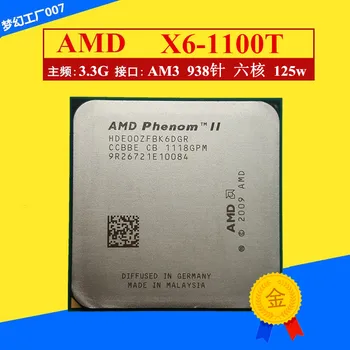 AMD Phenom II X6 1055T 1045t 1065t Sešu kodolu procesoru AM3 1090t 1100t