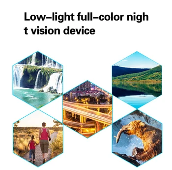 Infrasarkano Night Vision Monokulāri HD Medību Nakts Redzamības Kamera Digitālo Teleskopu, kas Dienu un Nakti Divējāda lietojuma