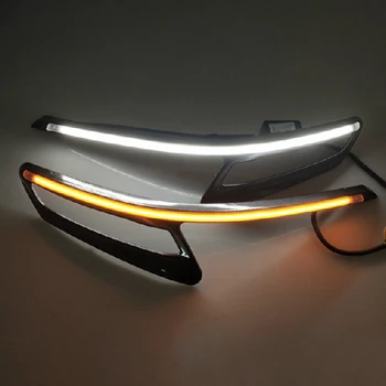 Priekš Honda City 2012. -. Gadam Nav-kļūda, Dienas Gaismas lukturi, LED dienas gaitas lukturi Miglas Lukturi Tālās gaismas Lukturis Auto Stils