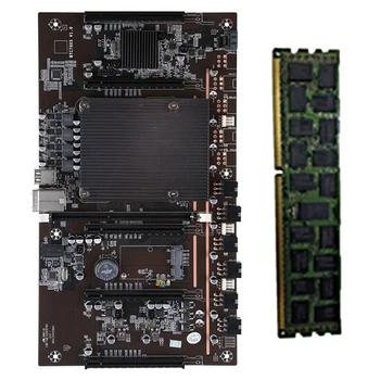 X79 H61 BTC Ieguves Mātesplati ar RECC 4G DDR3 Atmiņas LGA 2011 DDR3 Atbalstu 3060 3080 Grafikas Karte BTC Miner