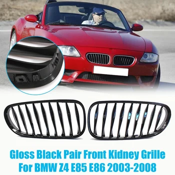 Automašīnas Priekšējo Resti Auto Accesorios BMW E85 E86 Z4 2003-2008 Restes High Gloss Black Atdzist Bussiness Stils