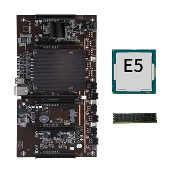 BTC Ieguves X79 Pamatplates H61 LGA 2011 DDR3 Atbalstu 3060 3080 Grafikas Karte ar E5 2620 CPU+RECC 4G DDR3 Atmiņa