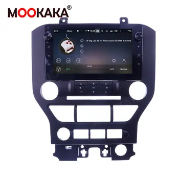 4+128GB Android10 Touch Screen Ford Mustang-2018 GPS IPS Auto Multimedia Player Galvas Vienības Audio Radio Navigtion