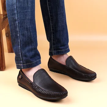 Zābaki, kurpes melnā atpūtas cilvēks ocio apavu de modes masculino valkāt gadījuma mens casuales zapatillas para 2020 vīriešu pavasara vīriešiem