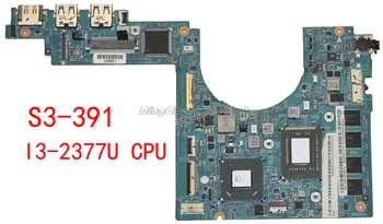 Klēpjdators Mātesplatē Par Acer S3-391 NBM1011005 I3-2377 DDR3 Mainboard pilnībā tests