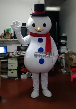Cosplay Kostīmi Labas Kvalitātes Lētu Cenu Pieaugušo Sniegavīrs Talismans Kostīmu Ziemassvētkiem, Halloween Masku Puse Talismans Tērpi