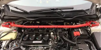 Priekšējā Glāžu atsaite 2016. gada Honda Civic Apturēšanu, Šasijas, Motora Priekšējo Tornis Glāžu atsaite Lencēm sarkanā krāsa