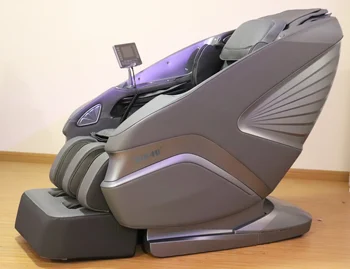 Eņģeļa Spārnus 3D luksus multifunkcionāla inteliģenta masāžas krēsls ar bezvadu lādēšana