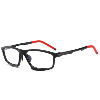 Anti-Blue Ray Brilles Rāmis 6603 Vīriešu Sporta Stila Brilles Photochromic Brilles ar Clear Pārredzamu Lēcu Optisko Tuvredzība