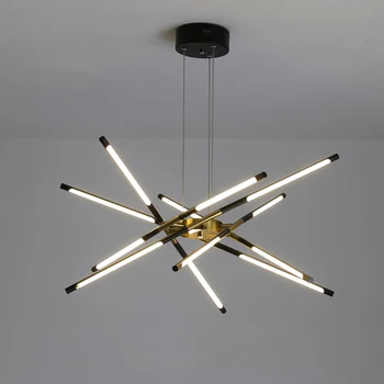 Mūsdienu Black Kulons Lampas Led Dizainere Hanglamp Deg Dzīvojamā Istaba Ēdamistaba Bēniņi Apturēšanu, Gaismeklis, Apgaismes Ķermeņi