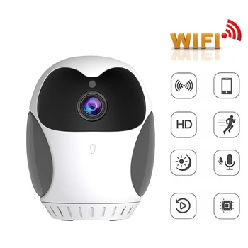 1080P Wifi Kamera Drošības Aizsardzība Mini Kameras Pet Cat Suns Cam Auto Izsekošana Nakts Redzamības Bezvadu Drošības Mājās Kamera
