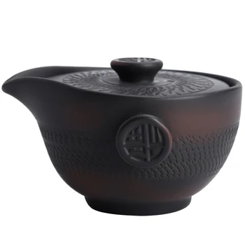 Roku Darbs Ķīnas Tējas Katlā Tējkanna Violetā Māla Luksusa Kung Fu Oolong Puer Green Tea Pot Tējas Ceremonija Chaleira Mājsaimniecības Produkti 50