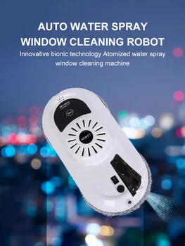WS960 logu tīrīšanas robotu augsta iesūkšanas logu tīrītājs robots anti-uz tālvadības pults vakuuma stikla tīrītājs