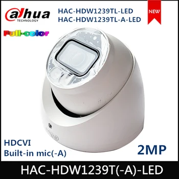 Dahua HDCVI Kameru, Pilna Krāsu Starlight HDCVI Ābola Kamera 2MP, HAC-HDW1239T-A-LED