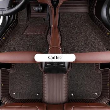 Augstas kvalitātes! Pasūtījuma speciālās automašīnas grīdas paklāji Toyota RAV4 ir 2021. ūdensizturīgs, izturīgs, dubultā slāņu paklājus RAV4 2020-2019