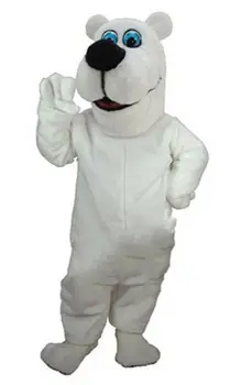 Halloween Baltais Leduslācis Talismans Cosplay Kostīmu Puse Masku Apģērbs, Apģērbs, Karnevāla Pieaugušo Adevertising Parāde Raksturs