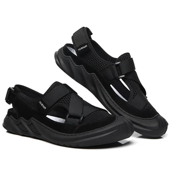 Sandales sandalia para sporta kurpes hombre 2019 sandels mens zandalias ete sandali sandalsslippers darba āda romiešu heren de