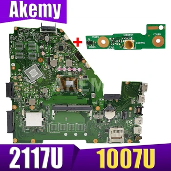 Akemy X550CC Portatīvo datoru mātesplati par ASUS X550CA X550CL R510C Y581C X550C sākotnējā mainboard 0GB-RAM 1007U/2117U CPU