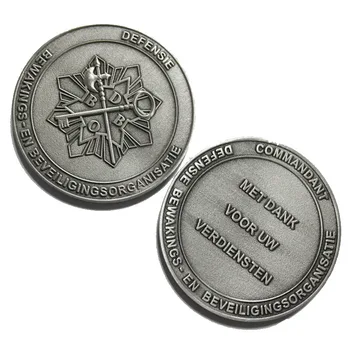 Karstā 3D lāzera gravēšana monētas jaunu seno bronzas double-sided piemiņas monētas