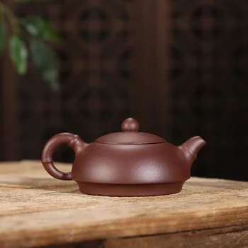 Ieteicams violetā māla burtiem lapu penhu īsumā 200 ml pavasara bambusa kung fu tēja tējas komplekts ir lēts un praktisks