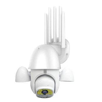 Smart Wifi PTZ IP Kamera Outdoor 172 LED 1080P Novērošanas Kameru Ārpuse Auto Izsekošana Nakts Redzamības 2MP Drošības CCTV Kameras