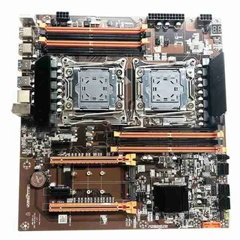 X99 Datoru Mātesplati Dual CPU Servera LGA 2011 ar RECC 8GB DDR4 RAM, PCI-E 16X NVME M. 2 Interfeisa Spēle Mātesplati