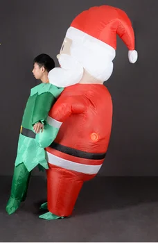 Halloween Piepūšamās Talismans Tērpu Santa Claus Iedomātā Cosplay Karikatūra Talismans Tērpi Inflatables, Āra Rotājumiem