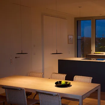 Mūsdienu LED Pendant gaismas uz Restorānu vai Mājām virtuves salu Ziemeļu iekštelpu apgaismojumam ēdamistabā apdare karājas gaismas