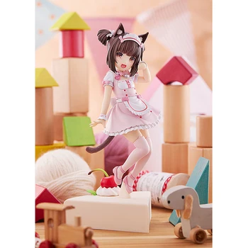 20Cm Pirms Pārdošanai Anime Šokolādes Nekopara Diezgan Kitty Stilā Rīcības Attēls Sākotnējā Hand-Made Kolekcijas Modelis, Rotaļlietas, Dāvanas,