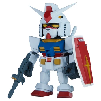 Iginal QMSV Mini Gundam Blind Lodziņā Guess Soma Anime Modeli RX-78 Robots Karikatūra Rotaļlietas Lelle Asamblejas Darbības Figureals Dāvanu Bērniem
