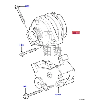Auto Ģenerators montāža 2005-2011lan dro verd isc-ove ry4 dzinēju montāža ģeneratoru, motoru, motora mehānisko