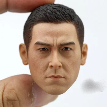1/6 Mēroga Hong Kong TVB Čeņ Kungs Vadītājs Sculpt Vīriešu Policisti Vadītājs Griešanai Modelis Rotaļlietas