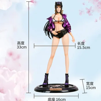Karstā Pārdošanas Japāņu Anime Attēls Kawaii Sexy Sieviete Imperatora Rokās, Lai Gk Jūra Drēbes Čūska Ji Sadega Drēbes, Pvc Modeli Pieaugušo Rotaļlietas