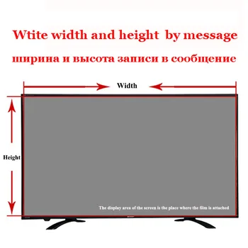 Samsung UA55JU7000J 55 collu 4K LED TV TV Anti-Glare Anti Zilās Gaismas Ekrāna Aizsargs, Noņem Acu Celms Anti Scratch