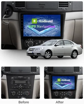 4G LTE 2G RAM Android 10 Automašīnas Radio Stereo Vienības Spēlētājs Chevy Chevrolet Epica 2007-2011 2012 GPS Navigācijas