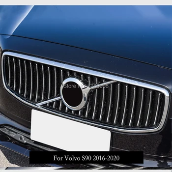 Volvo S90 2016-2020 Ir 2021. Priekšējo Režģi Ievietotu Neto, Anti-insect Putekļu Atkritumu Pierādījumu Vāciņu, Nerūsējoša Skrīninga Acs Auto Aksesuāru