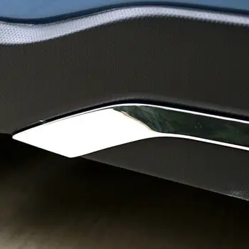 ABS Chrome Sānu Durvis Ķermeņa Molding Vāciņš Melns, 4gab par Subaru Forester 2019