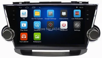 Ouchuangbo automašīnas vadītājs vienība, radio, gps android 8.1 Toyota Highlander 2011. -. gadam atbalsta wifi SWC dubultas zonas Bluetooth, wifi