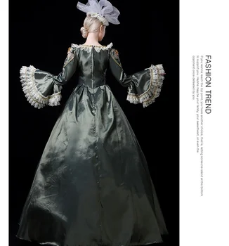 Jaunas Ielidošanas Sievietes Viduslaiku Tērpos Renesanses Viktorijas Kleitas, Maskēties Kostīmi, skatuves darbības Lolitas kostīms, cepure,