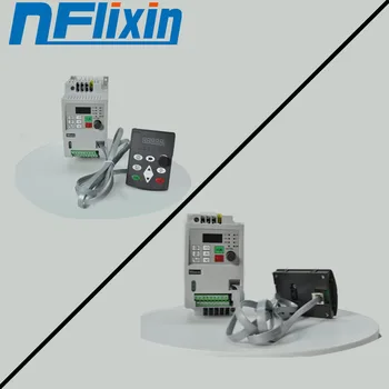 NFLixin 0,75 KW 220V VFD vienfāzes ieejas un 3 Fāzes Izejas Frekvences Pārveidotājs/Regulējama Ātruma Piedziņa /Frekvenču Invertoru