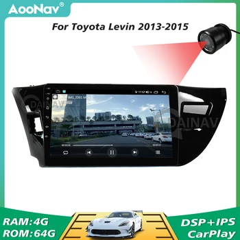 Android Auto Radio ar touch screen Toyota Levin 2013 autoradio GPS Navigācija, Stereo Multimediju Atskaņotājs, Galvas Vienības