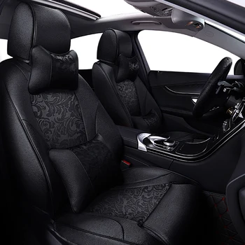 KADULEE Custom Ādas automašīnu sēdekļu vāks Porsche Cayman Macan panamera Cayenne Boxster Automašīnu Sēdekļu Pārvalki