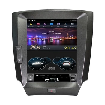 GPS navigācijas-LEXUS IS200/IS250/IS300/IS350 2006-2012 auto audio multimēdiju Auto tesla stila vertikāla ekrāna video auto raido