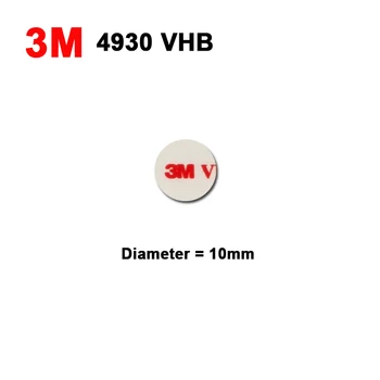 3M Die griešanas Double Sided akrila Putu līmlente 3M VHB 4930 baltā krāsa/10MM Apli/mēs varam piedāvāt citiem izmēra